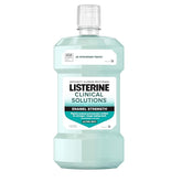 Listerine Clinical Solutions Enamel Strength Mint Oral Rinse, Daily Anticavity Fluoride Mouthwash to Repair Tooth Enamel & Prevent Cavities for Stronger* Teeth, Alpine Mint, 1 L