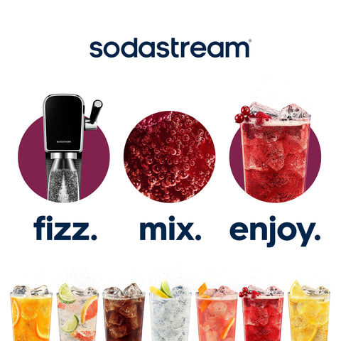 Sodastream MTN DEW Code Red Cherry Drink Mix 4 Pack 440ml