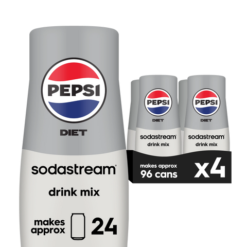 Sodastream Diet Pepsi Drink Mix 4 Pack 440ml