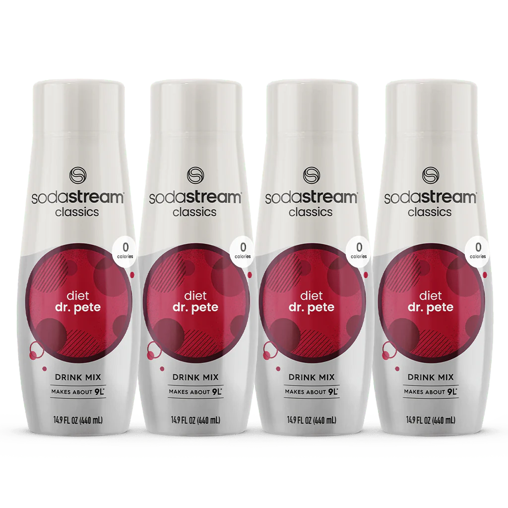 Sodastream Classics® Diet Dr. Pete Drink Mix 4 Pack 440ml