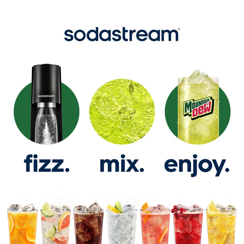 Sodastream MTN DEW Diet Drink Mix 4 Pack 440ml