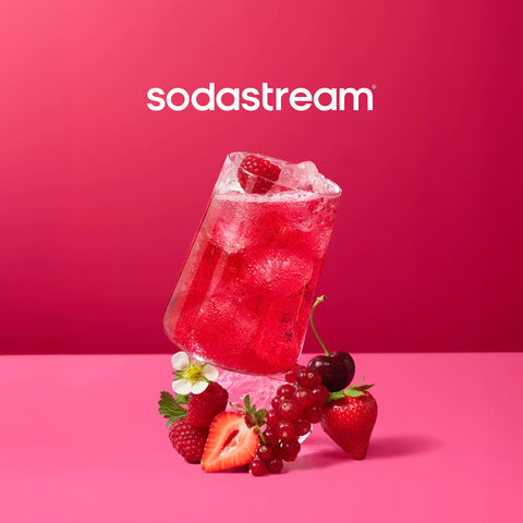Sodastream MTN DEW Code Red Cherry Drink Mix 4 Pack 440ml