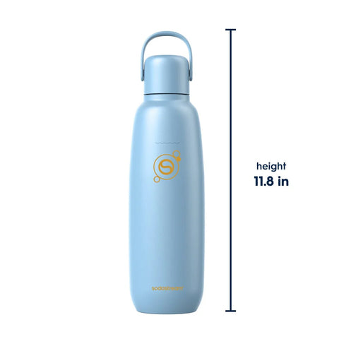 Sodastream Fizz & Go™ Insulated Stainless Steel Carbonating Bottle Arctic 30.4 oz
